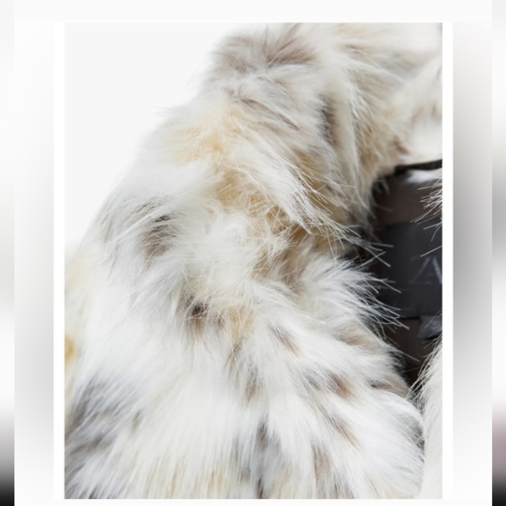 Zara ZW Faux Fur Short Coat - Picture 16 of 16